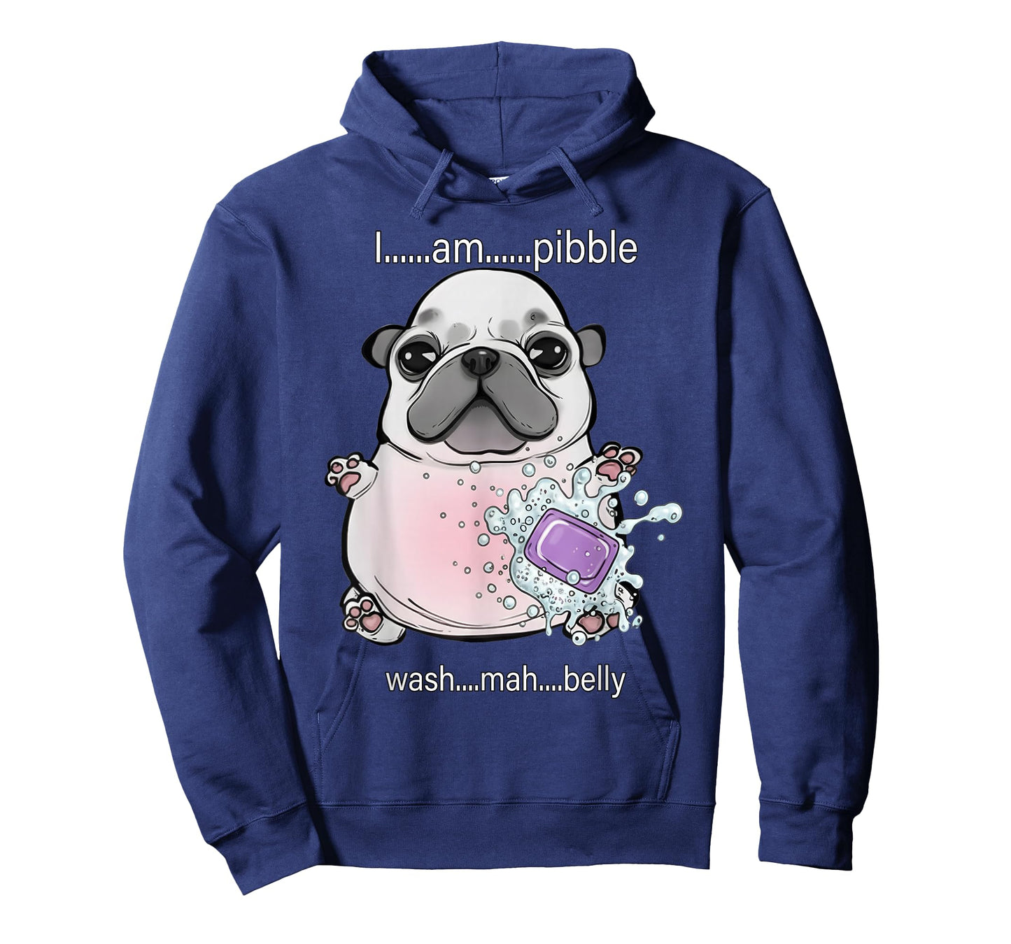 I Am Pibble Wash My Belly Pibble Meme Funny Dog Brainrot T-Shirt