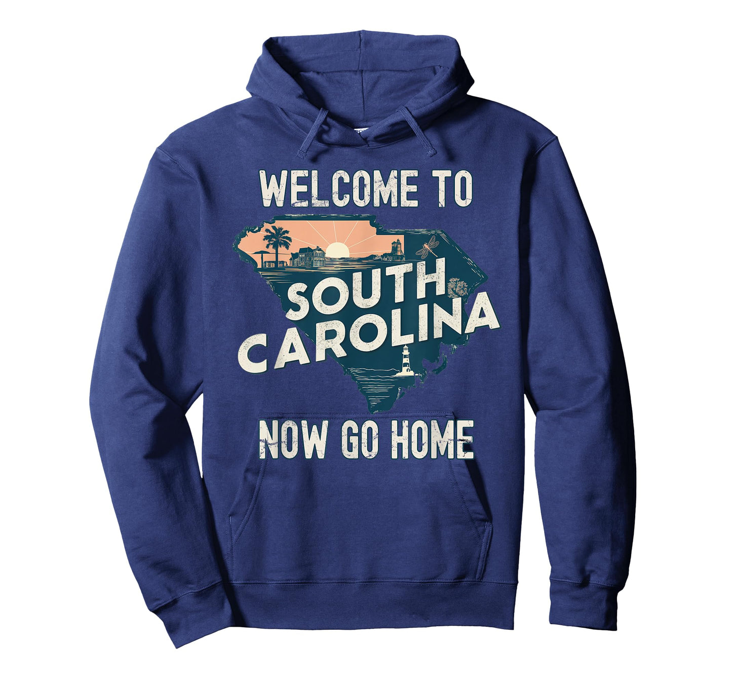 Welcome To South Carolina Retro Design, Funny South Carolina T-Shirt