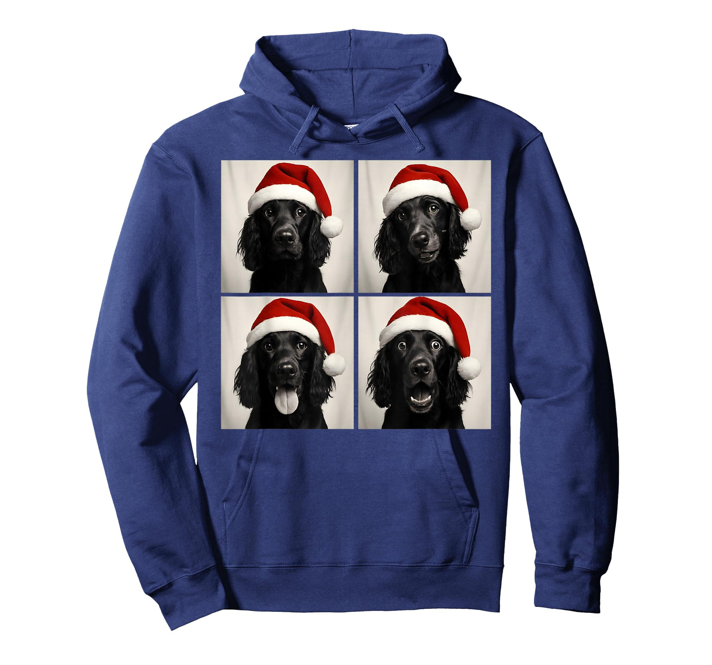 Funny Christmas Boykin Spaniel Santa Dog Lover Photo Booth T-Shirt