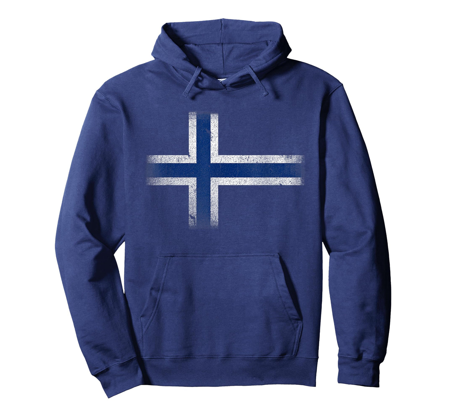 Norway Flag Distressed Nordic Red White Blue Symbol T-Shirt
