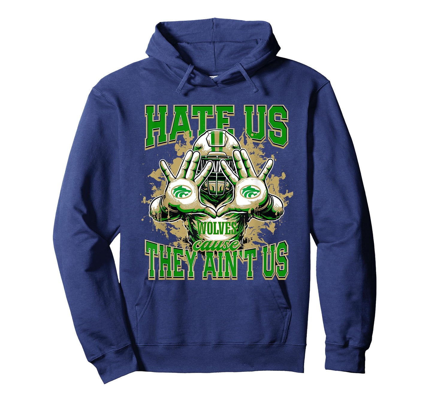 Buford Wolves Logo Hate Us Cause They Ain't HS T-Shirt