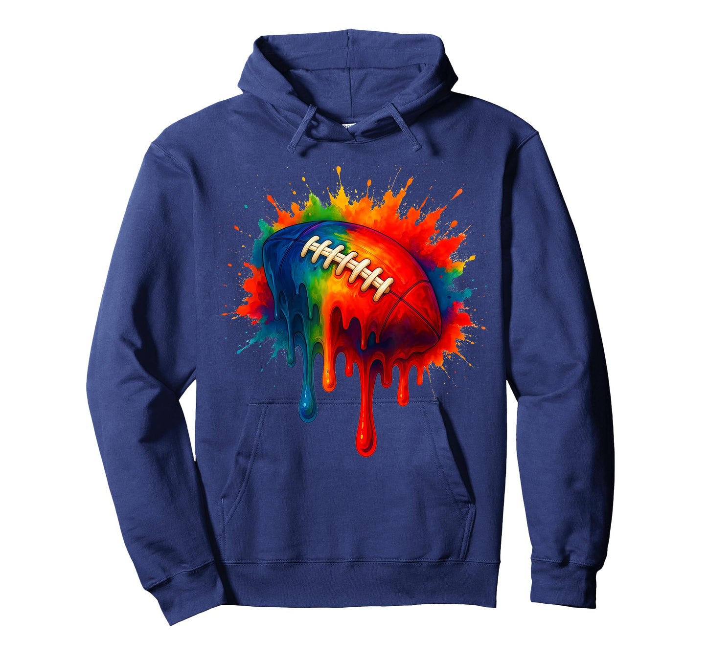 Retro Football Player Touchdown Center Coach Boys Kids Men T-Shirt
