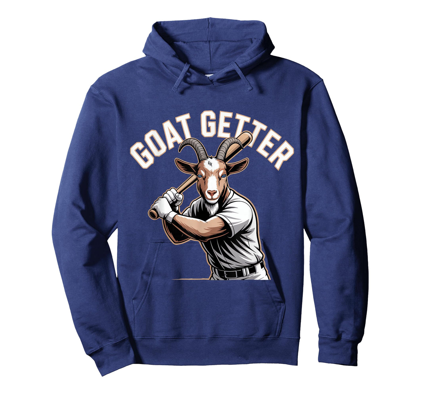 Goat Getter Baseball Slugger Pun Mascot Player T-Shirt