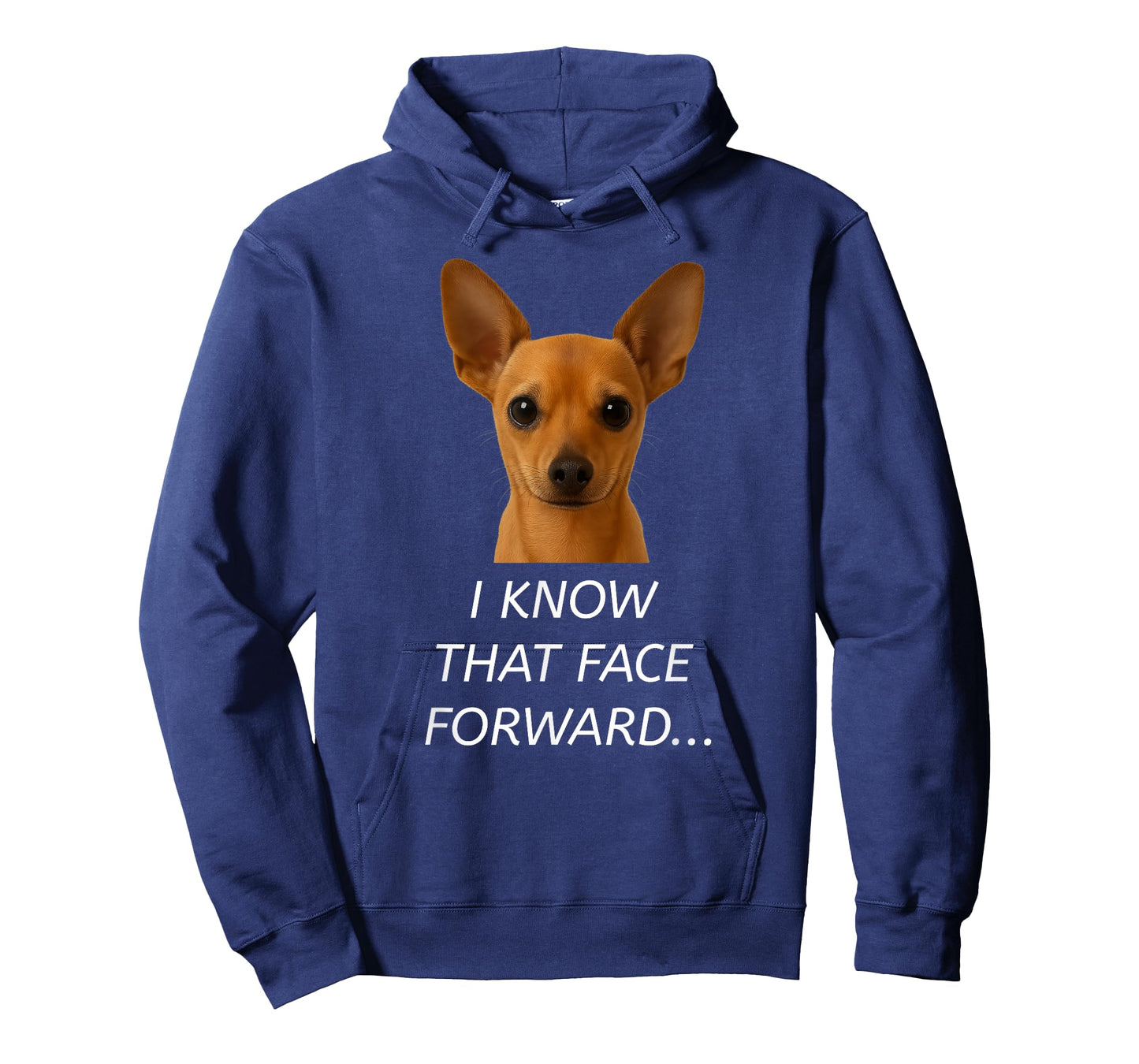 I Know That Face Forward and Backward Funny Chiweenie T-Shirt