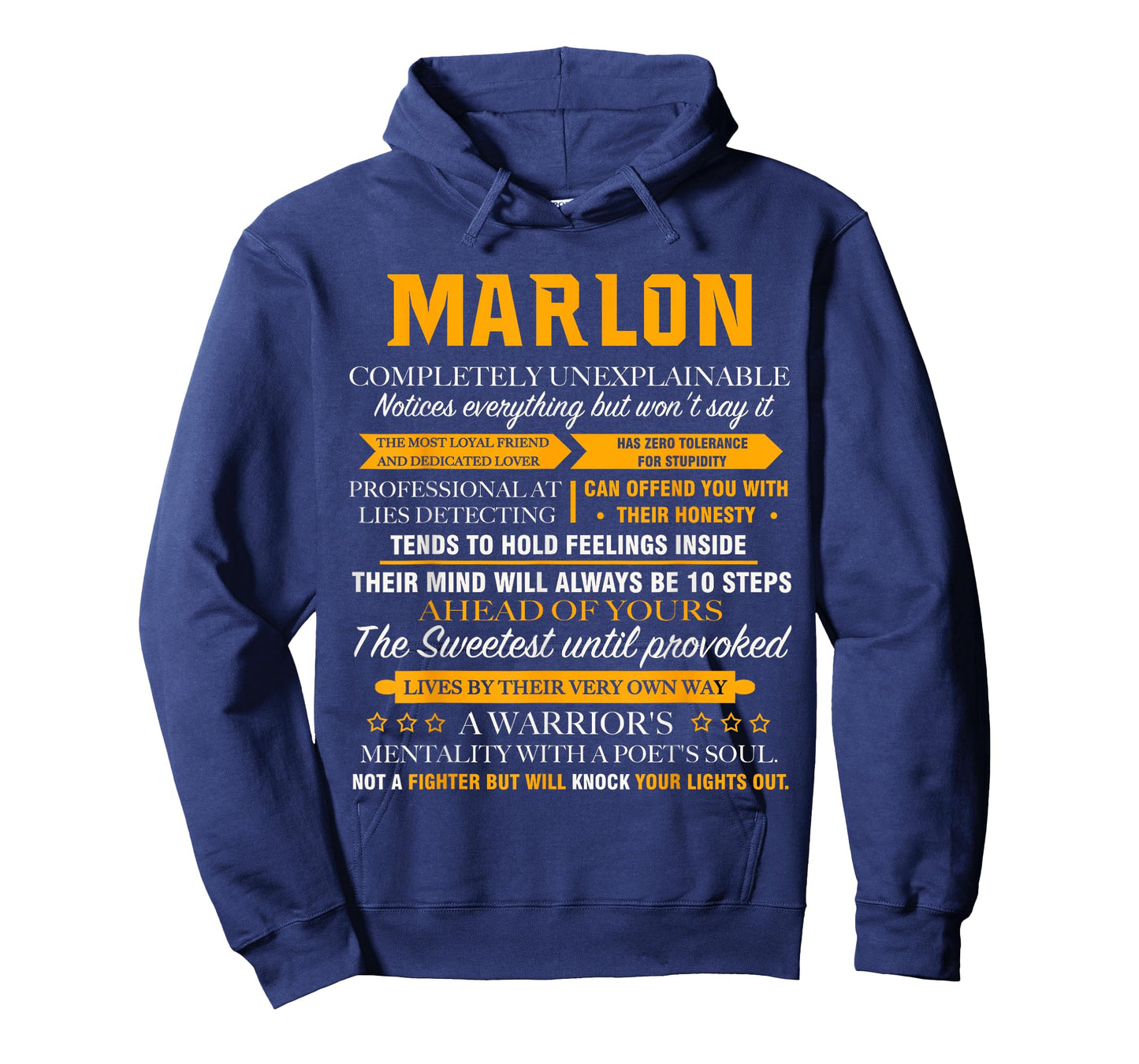 MARLON completely unexplainable name shirt father's day 7 T-Shirt