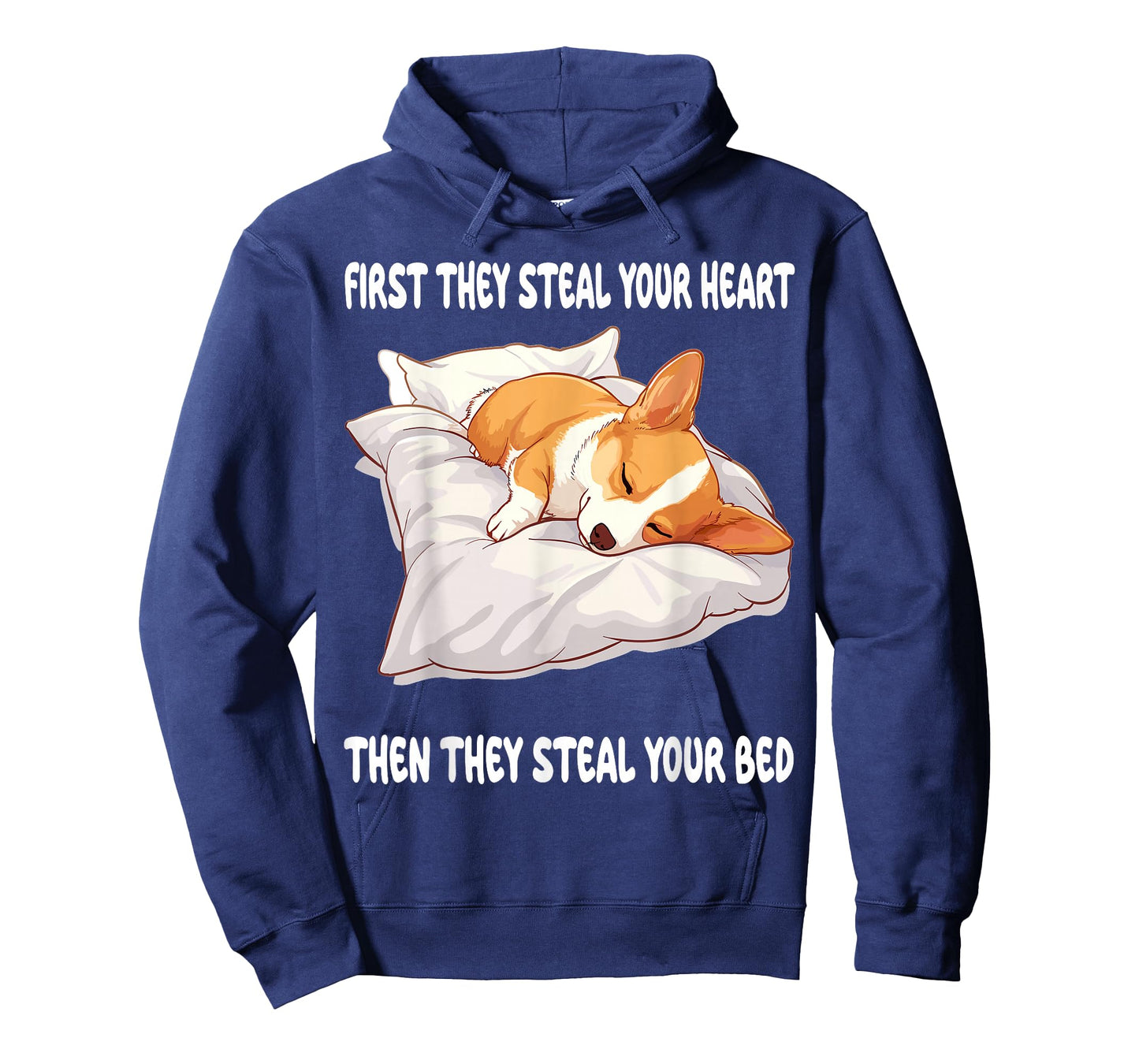 Welsh Corgi Pembroke Sleeping Pajamas Nightgown T-Shirt