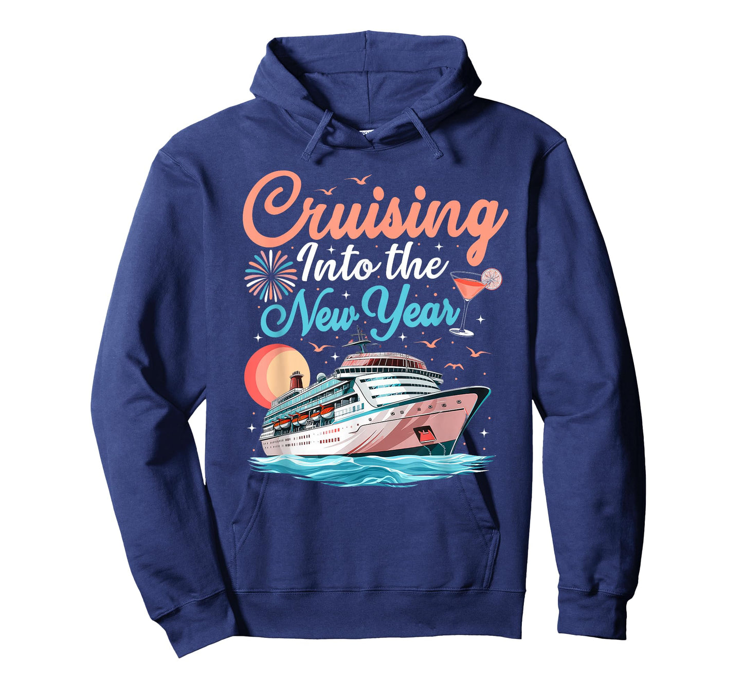 Cruising Into New Years Eve Party Countdown Happy New Year T-Shirt