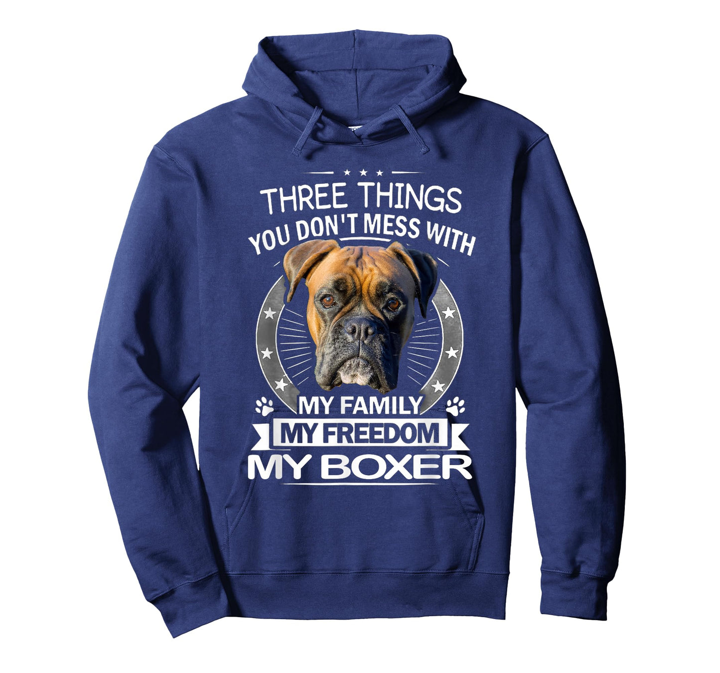 Boxer Dog Shirt - Three Things You Don't Mess with Funny Tee T-Shirt
