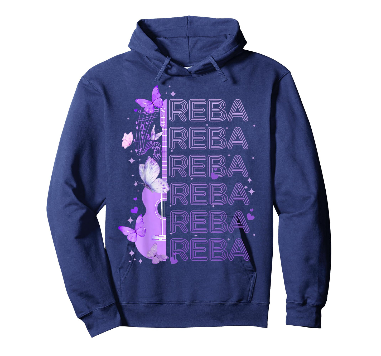Vintage Reba Name Retro Style 70s 80s First For Men Women T-Shirt