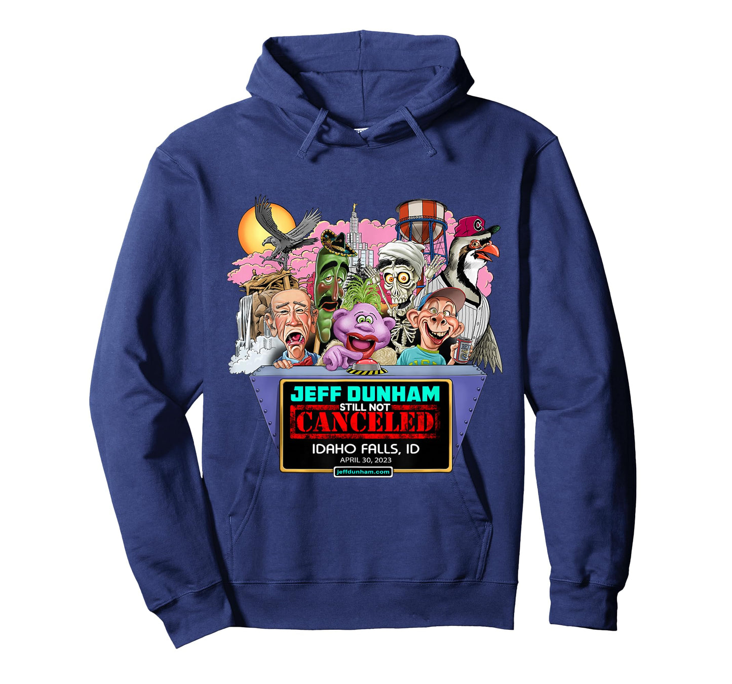 Jeff Dunham Idaho Falls, ID (2023) T-Shirt