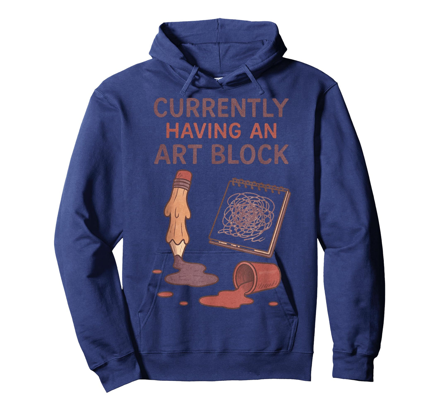 Funny Artist Currently Having an Art Block Creative Drawing T-Shirt