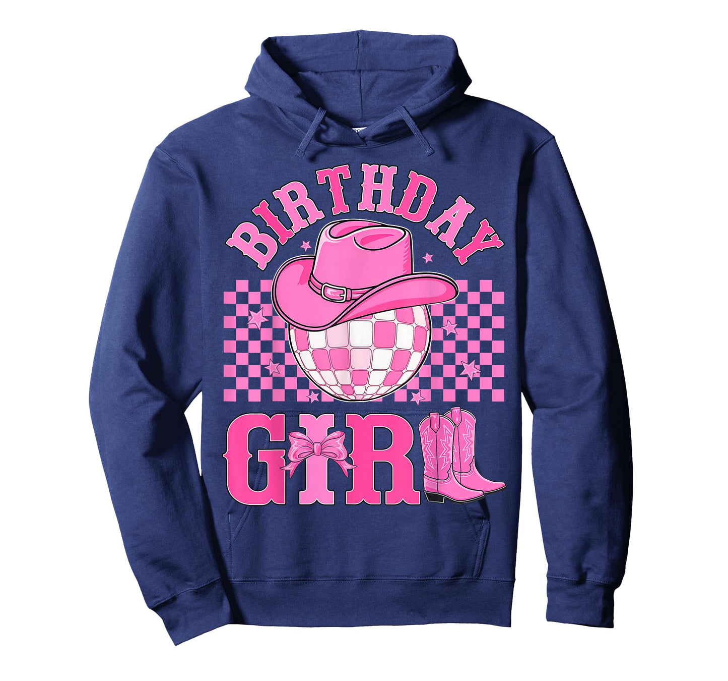 Birthday Cowgirl Western Disco Birthday Girl Party T-Shirt