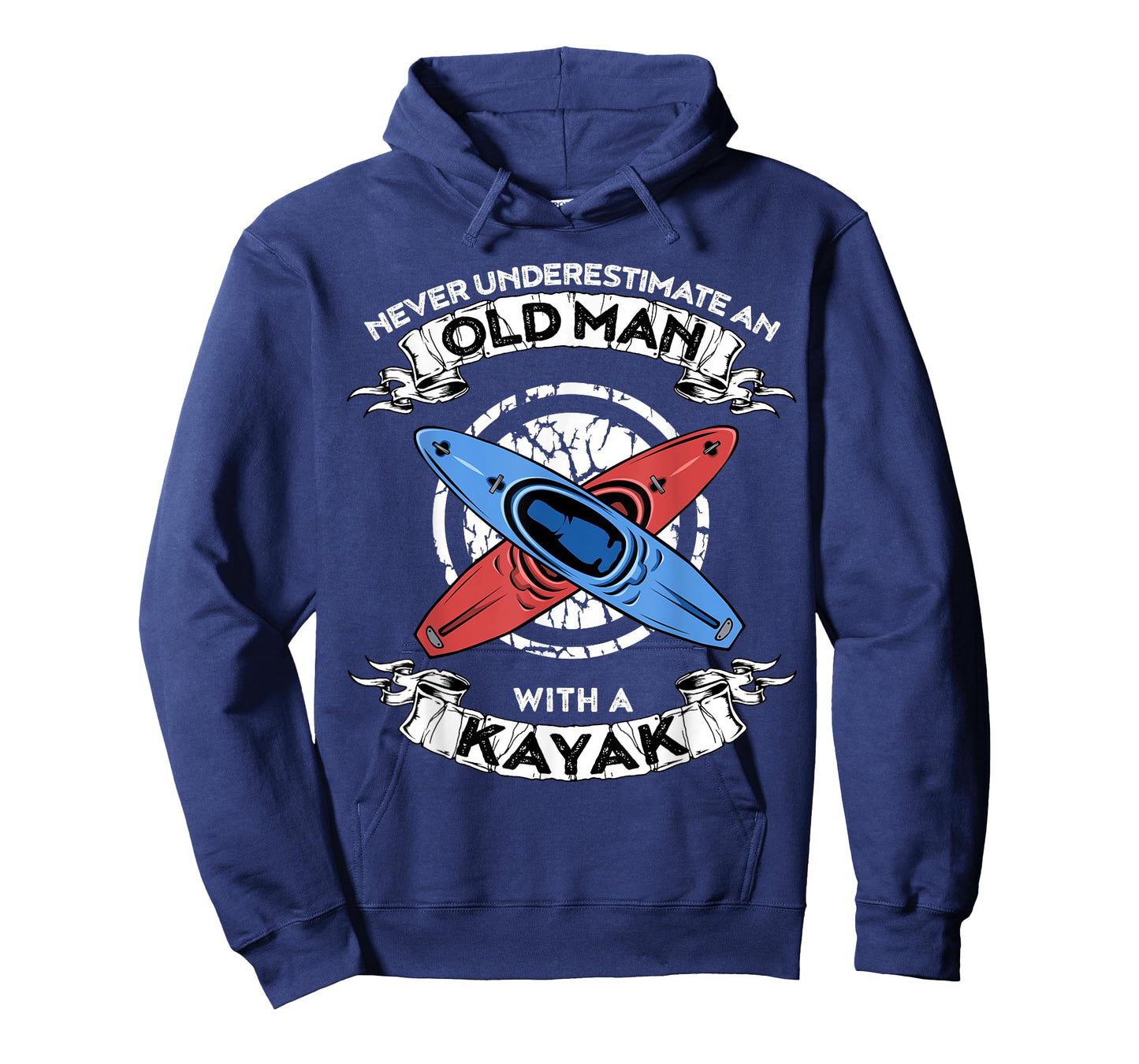 Never underestimate an old man with a kayak T-Shirt