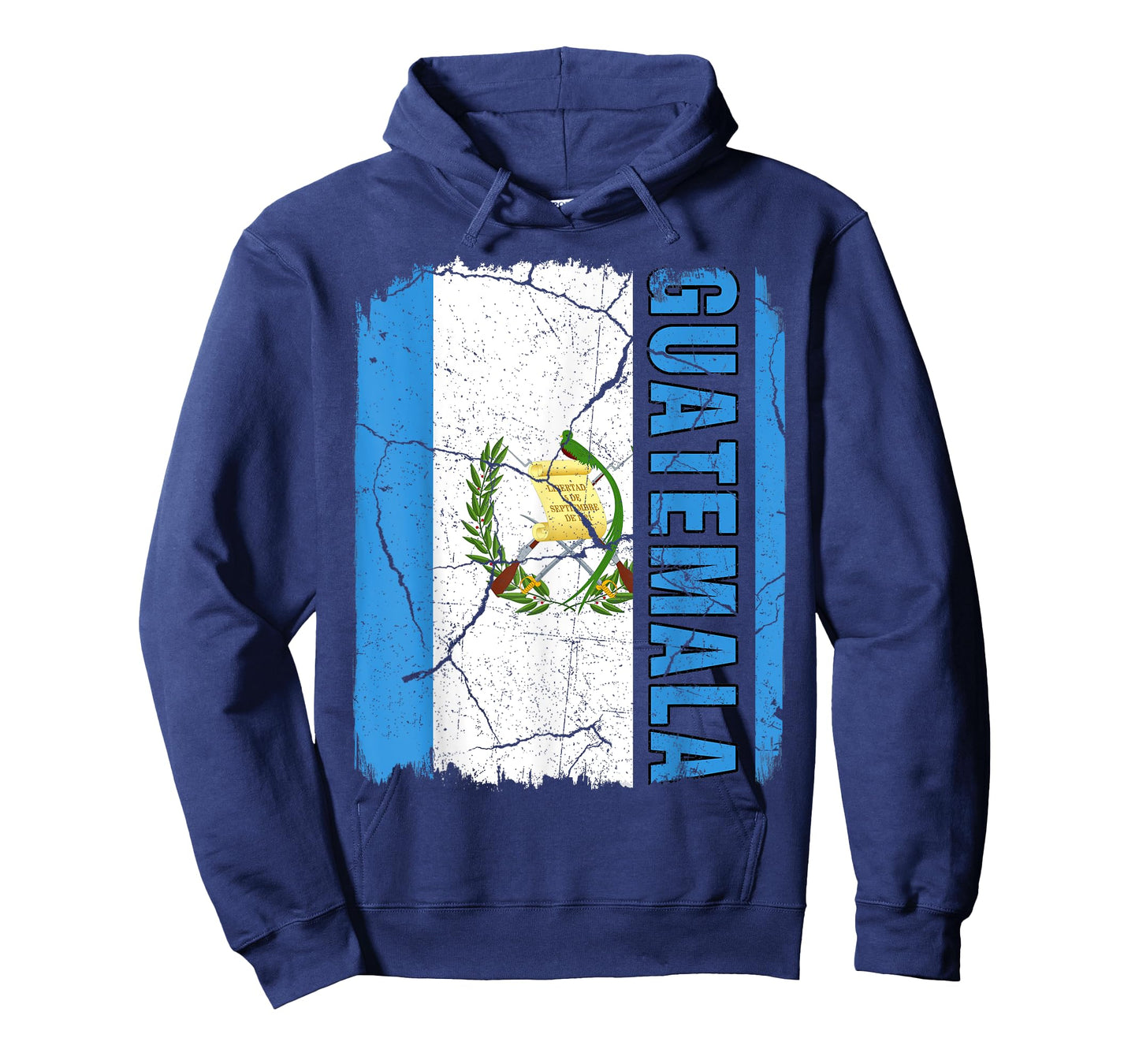 Vintage Guatemalan Flag Guatemala Pride Roots Heritage Gift T-Shirt
