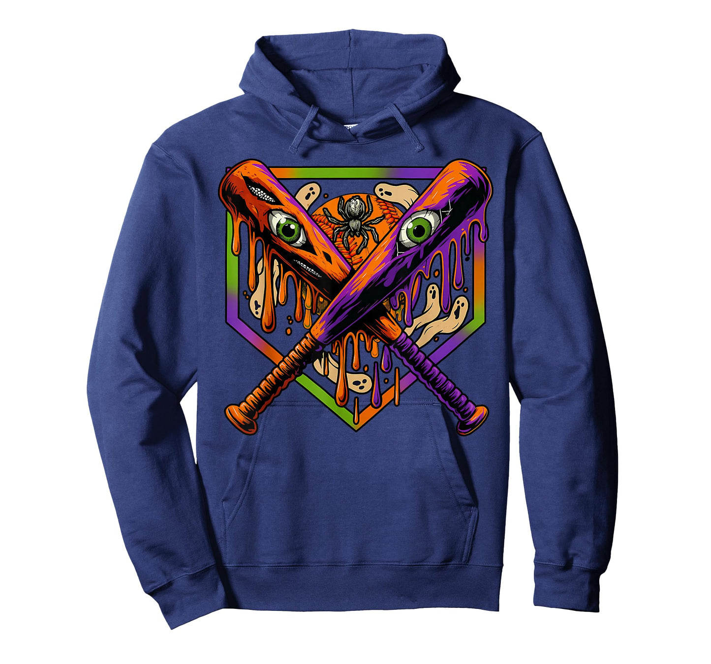 Baseball Drip Ice Cream Drip Halloween Baseball Boy Youth T-Shirt