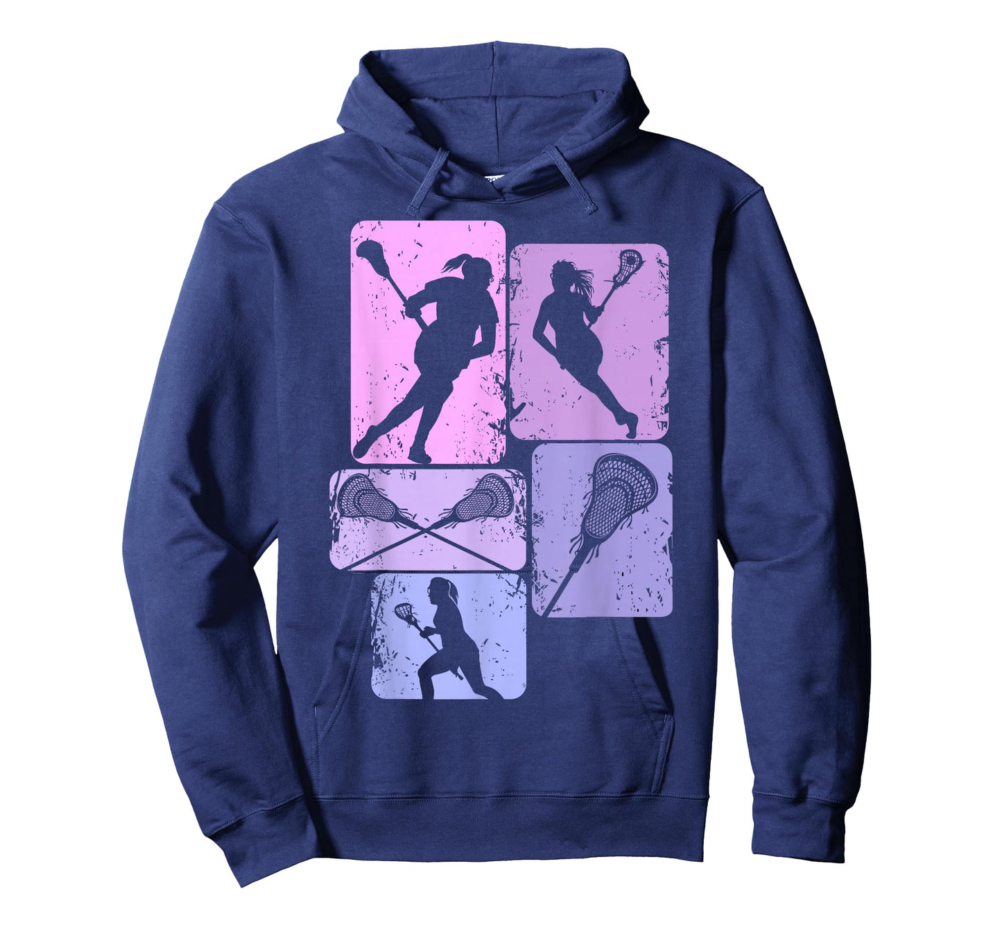 Lacrosse Girls Women Youth Kids T-Shirt