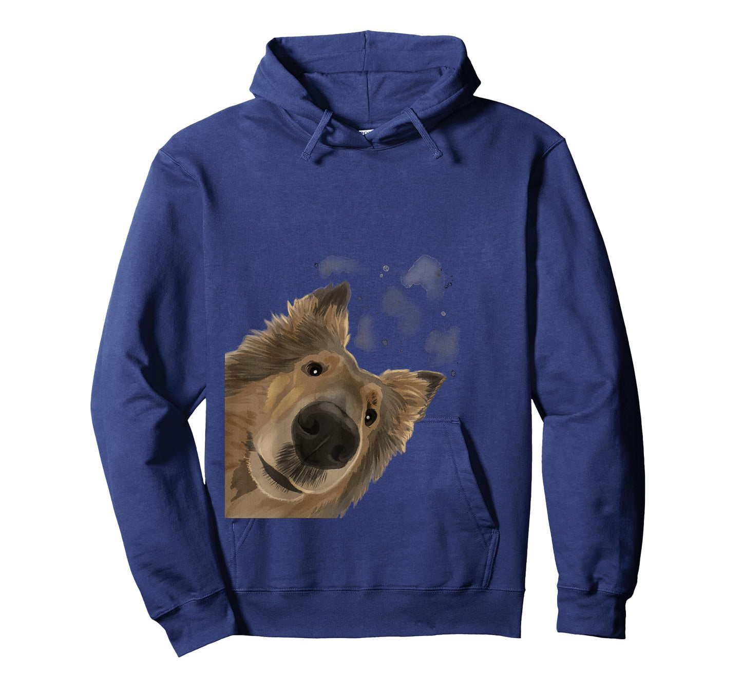 Rough Collie Gifts Funny Curious Dog T-Shirt, Men's Unisex Adults, Black, Short Sleeve, Classic Fit, Cotton Polyester, Novelty T-Shirt