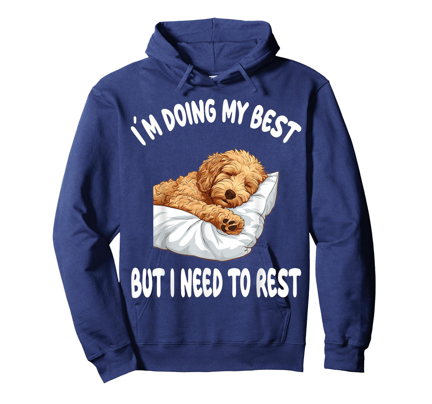 Goldendoodle Dog Pet Pajamas Nightgown Sleeping Napping T-Shirt