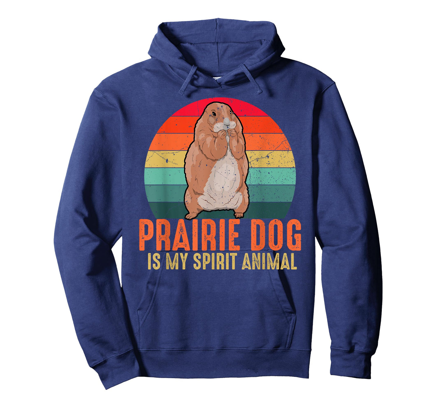 Prairie Dog Is My Spirit Animal Vintage Men Women Kids T-Shirt