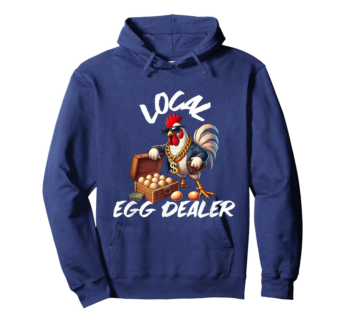 Local Egg Dealer Retro Chicken Funny Farmer Easter T-Shirt