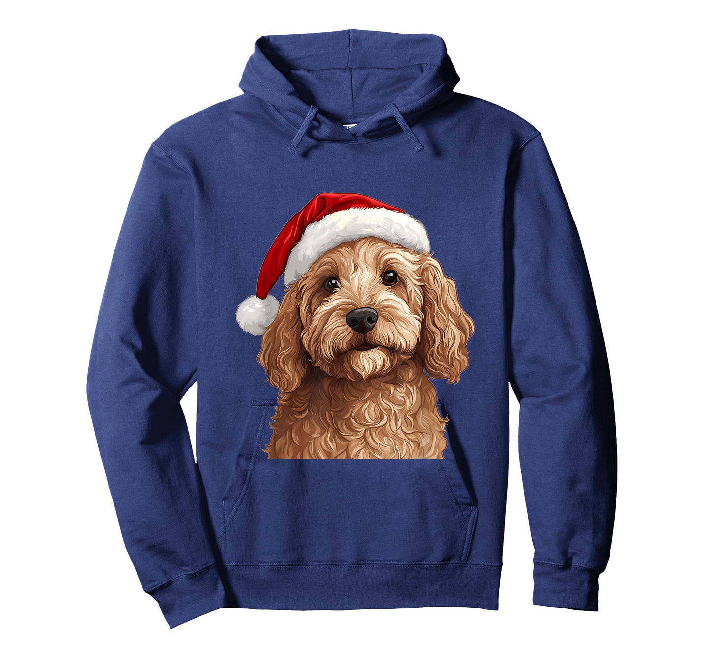 Cute Goldendoodle Dog Christmas Merry X-mas Graphic T-Shirt