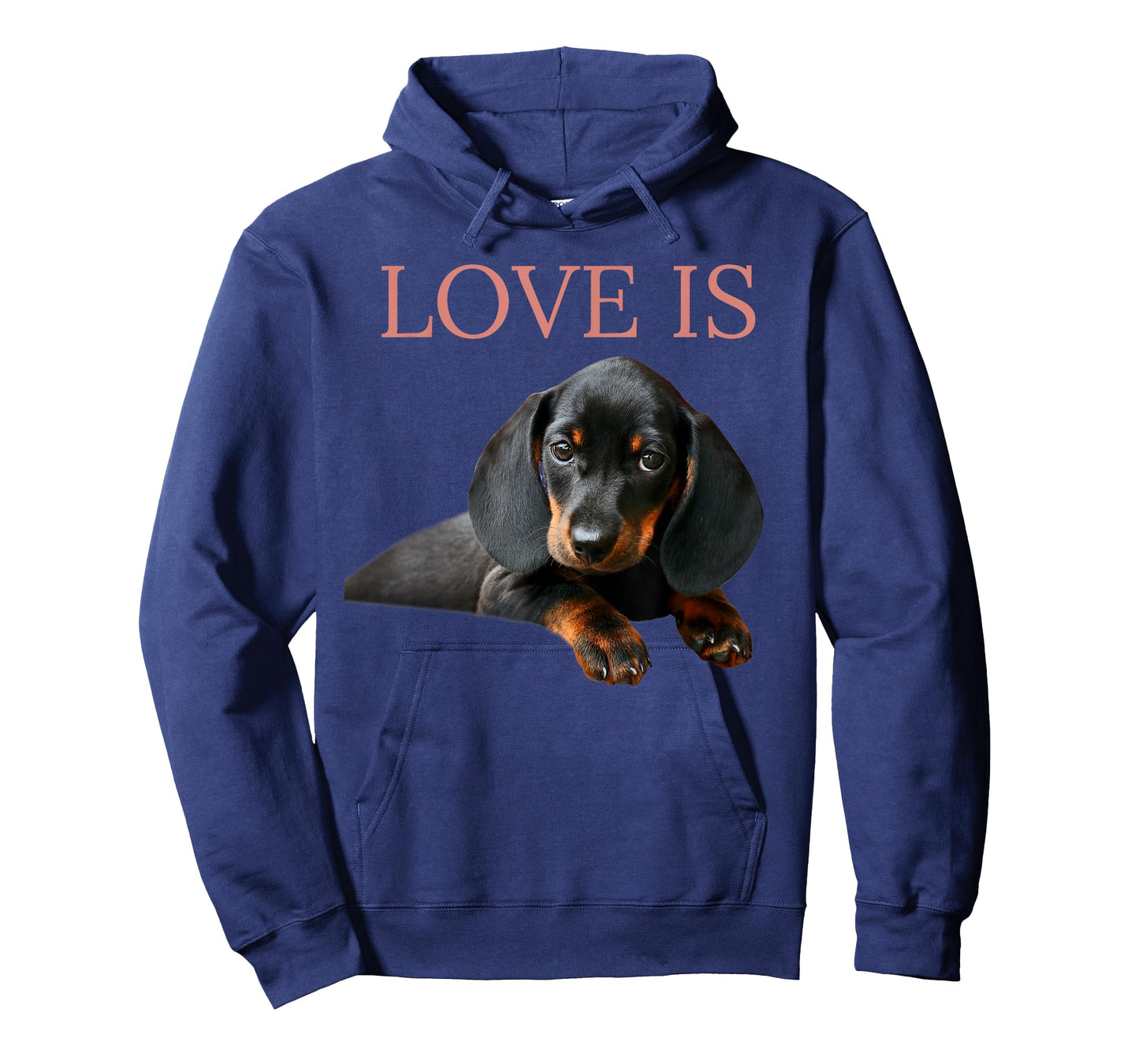 Dachshund Shirt Doxie Mom Dad Love Is Wiener Dog Lover Tee Men Women Kids T-Shirt