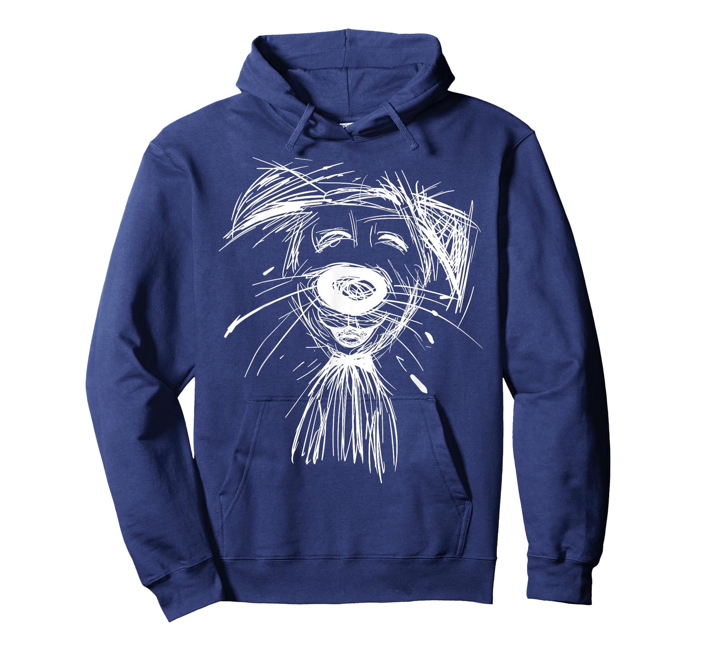 Dog Abstract Art Portrait Drawing Whimsical T-Shirt