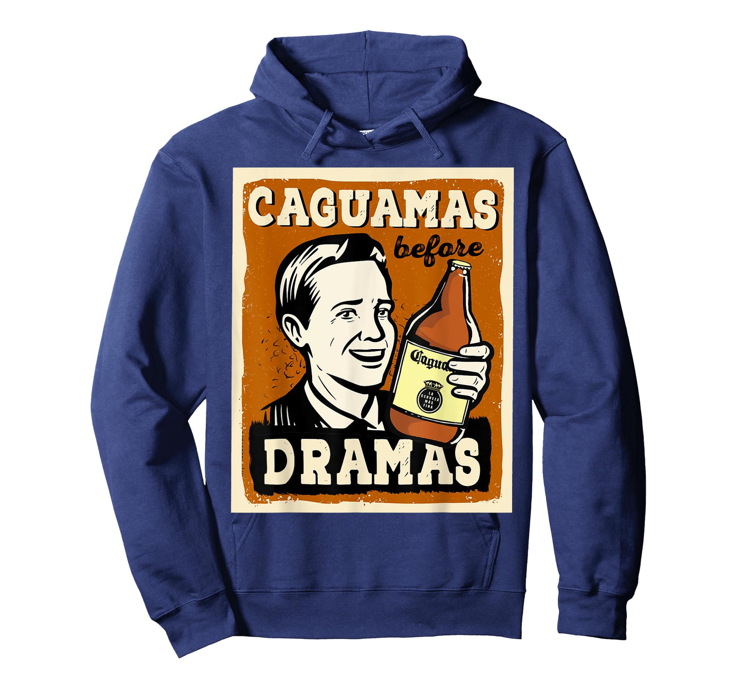 Caguamas before Dramas Funny Spanish Valentines T-Shirt
