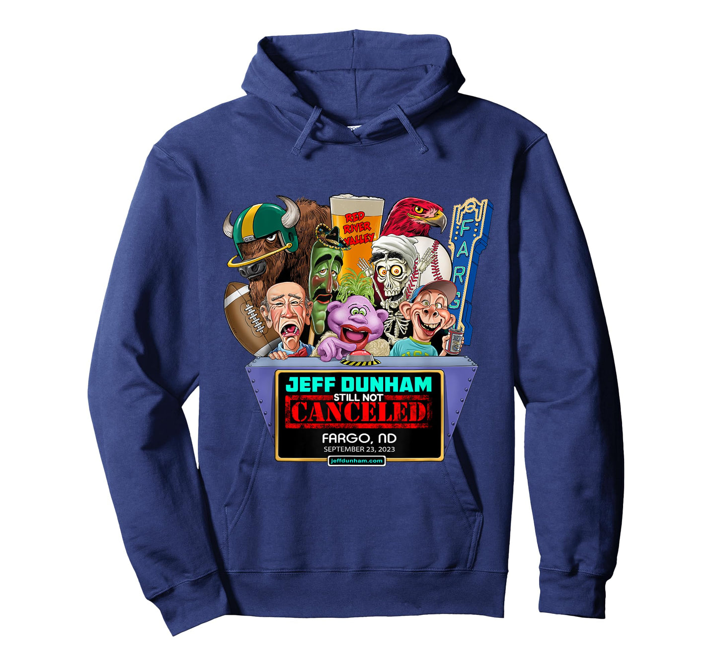 Jeff Dunham Fargo, ND (2023) T-Shirt