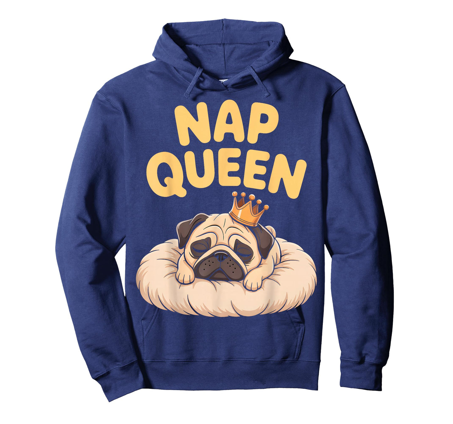 Nap Queen Funny Pug T-Shirt