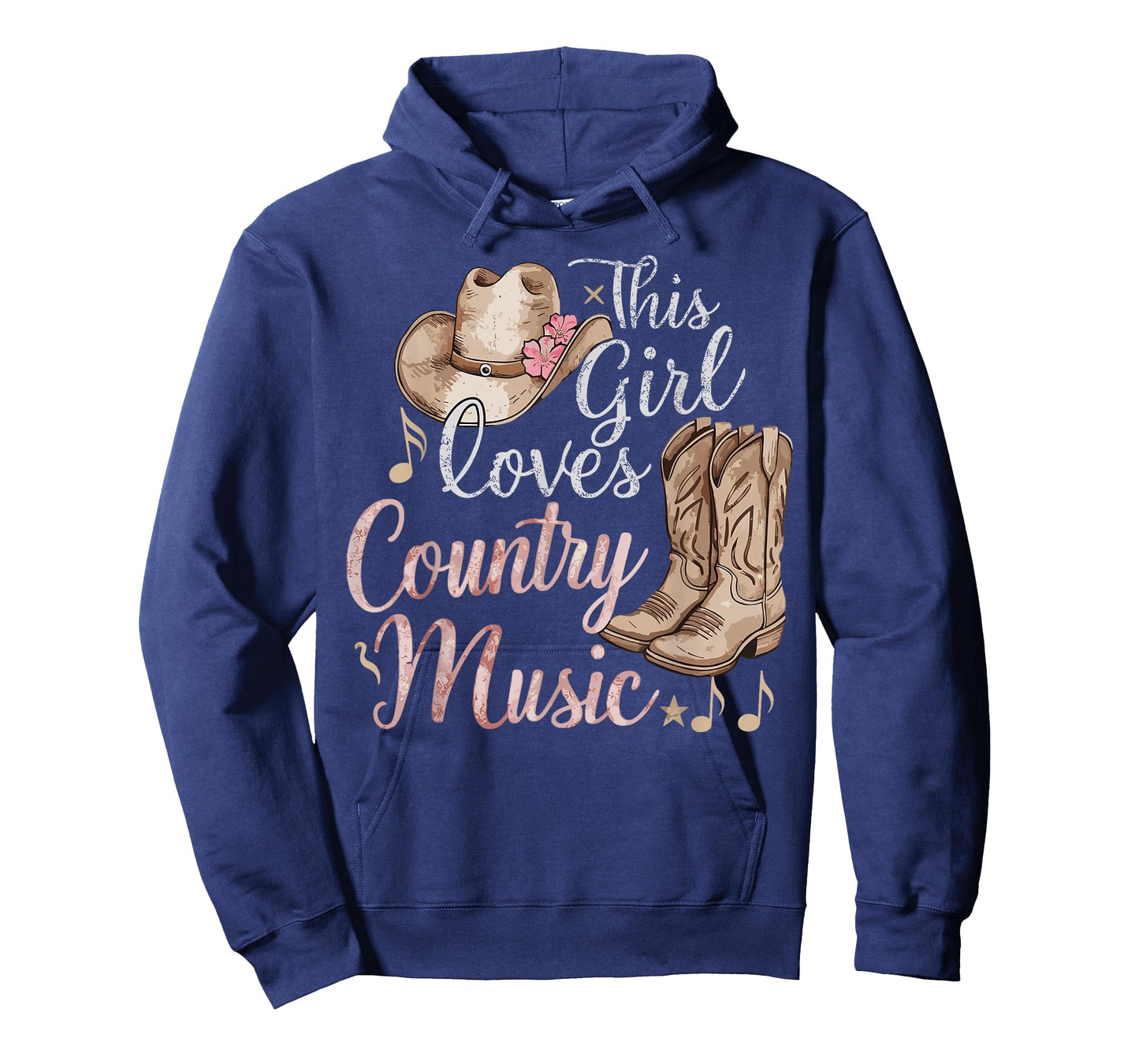 This Girl Loves Country Music T-Shirt