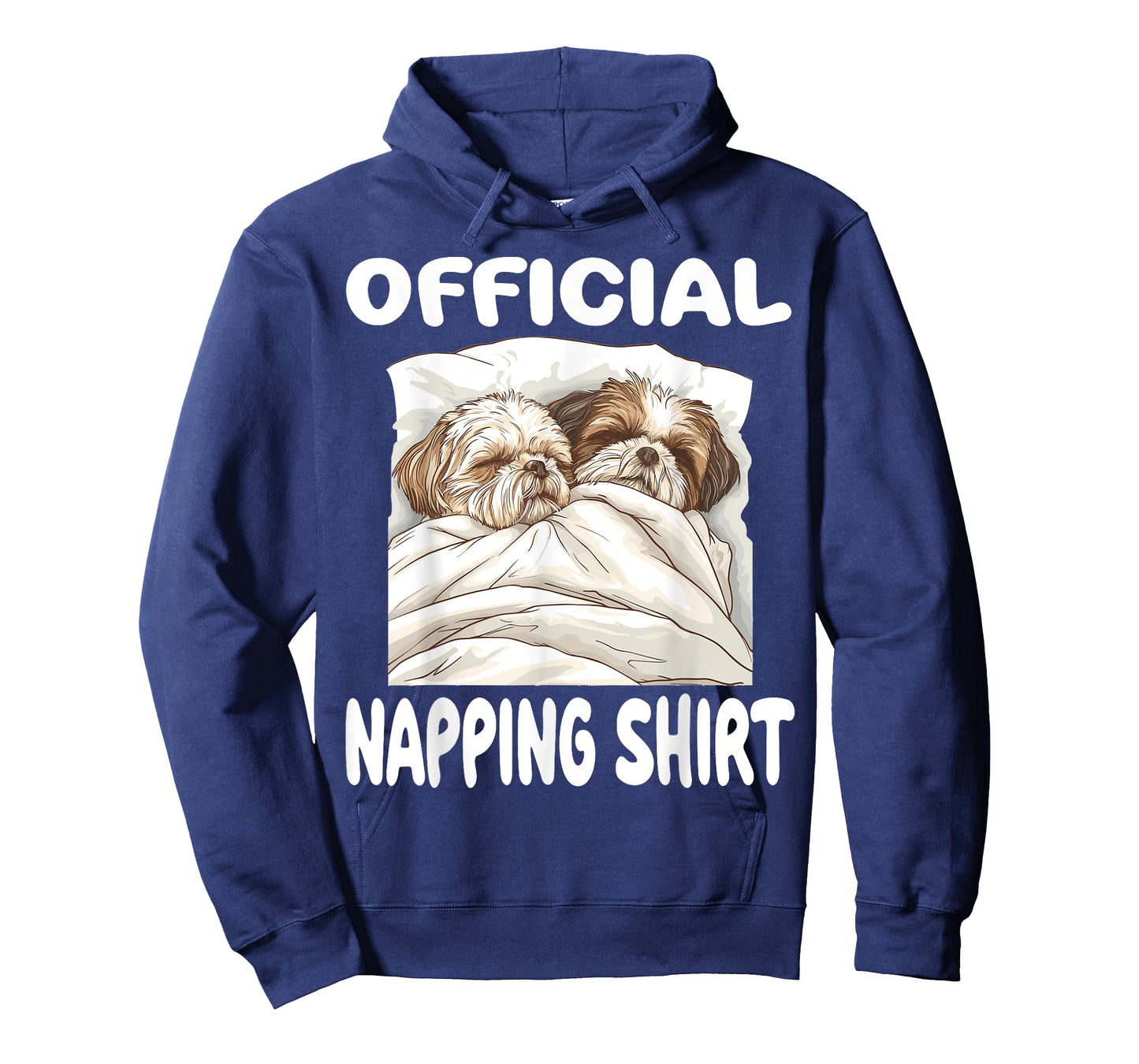 Shih Tzu Dog Official Napping shirt Pajamas Nightgown T-Shirt