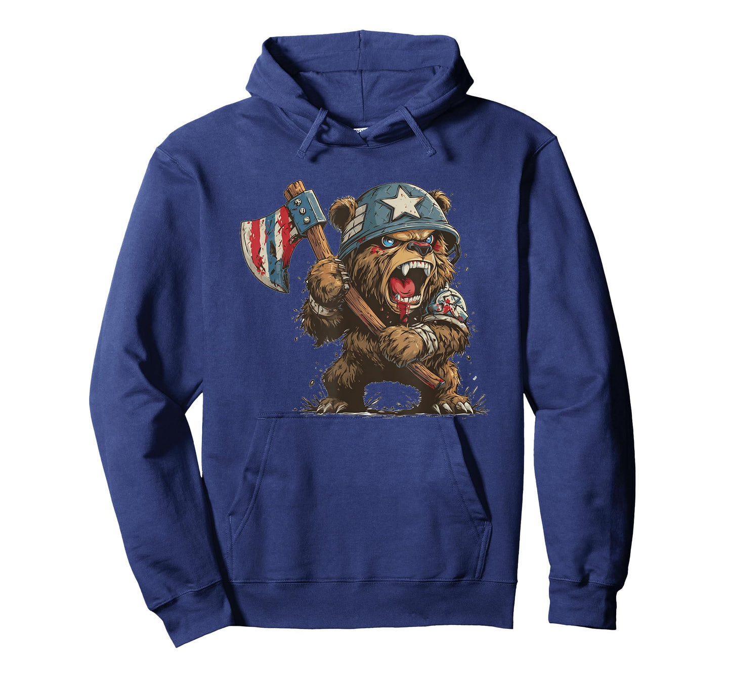 Battle Ready Bear Costume with Axe for Bears Lovers T-Shirt