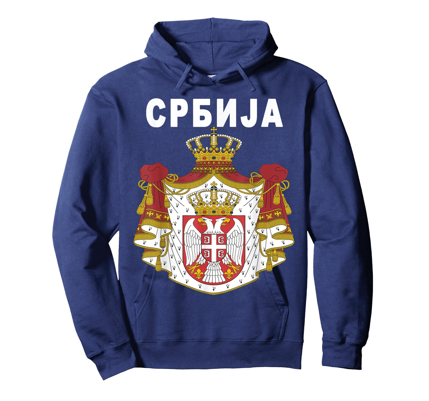 Serbian Emblem National Cyrillic Design T-Shirt