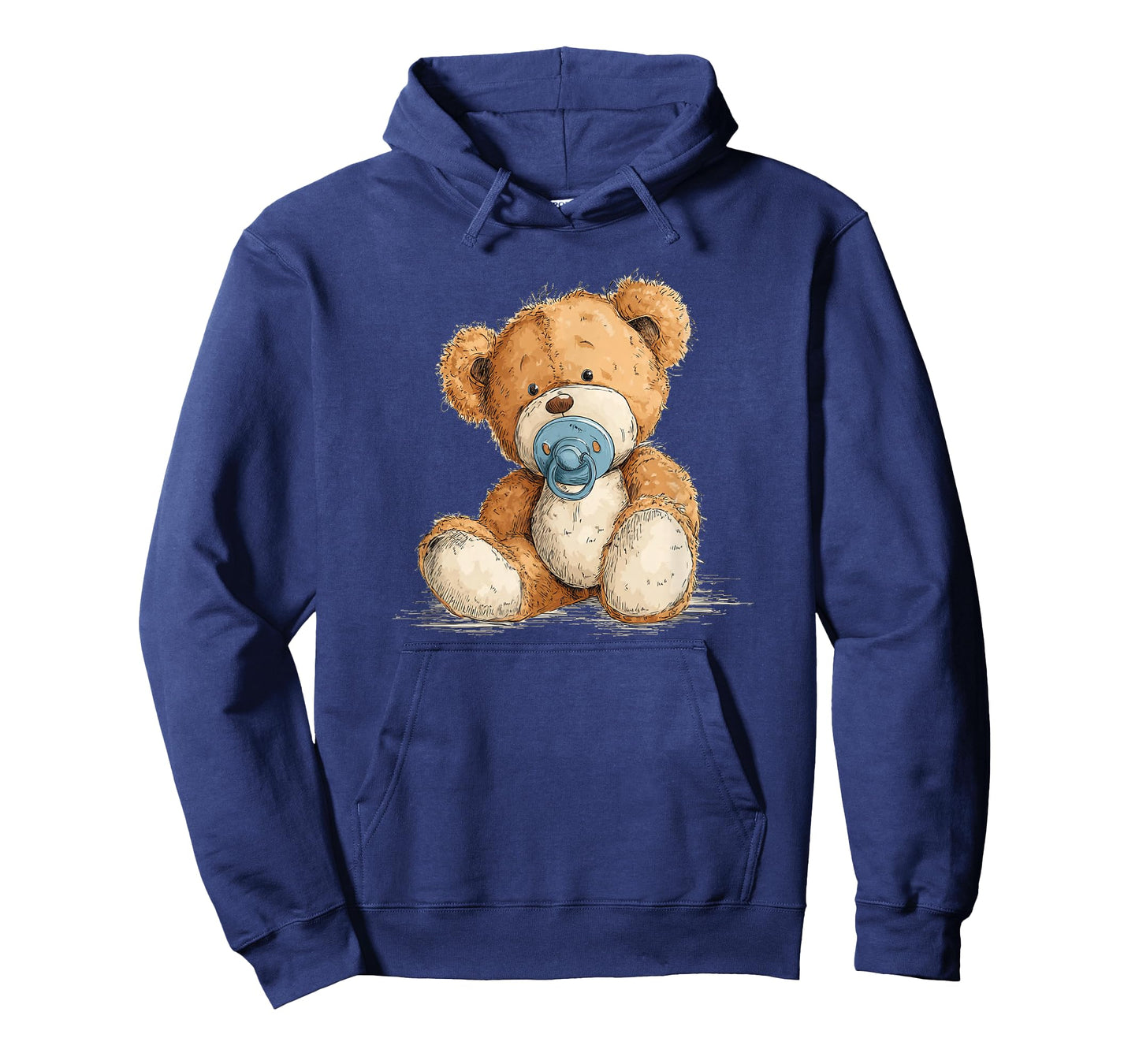 Cute Teddy Baby with Pacifier T-Shirt