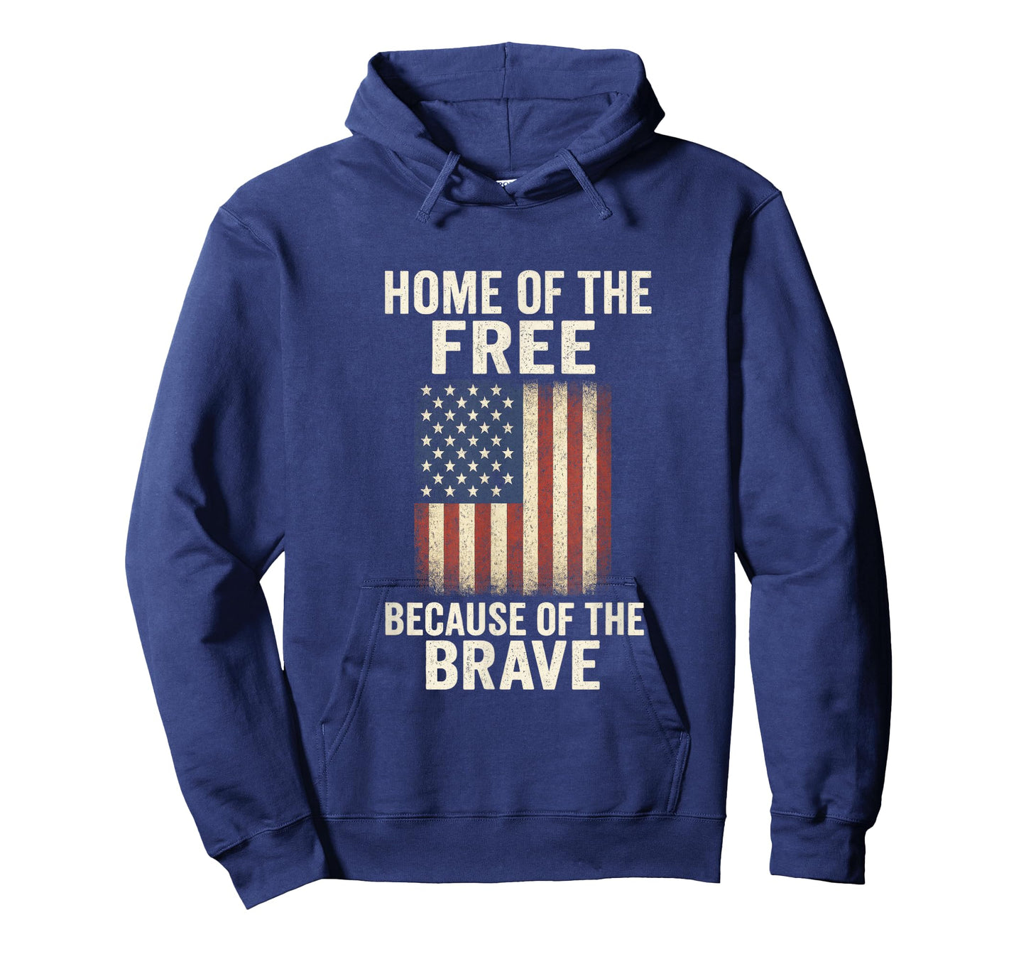 Home of The Free - Veteran USA Flag T-Shirt