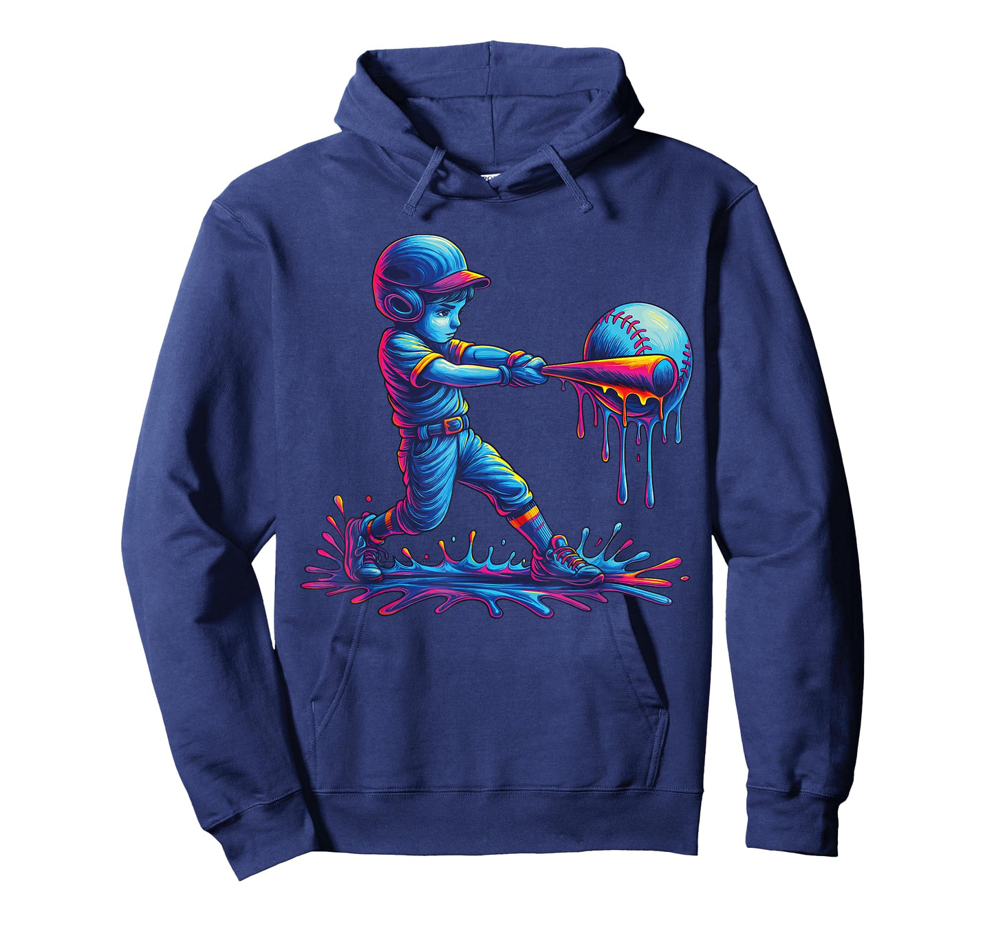 Baseball Drip For Boys Player Ice Cream Drip Baseball Stuff T-Shirt