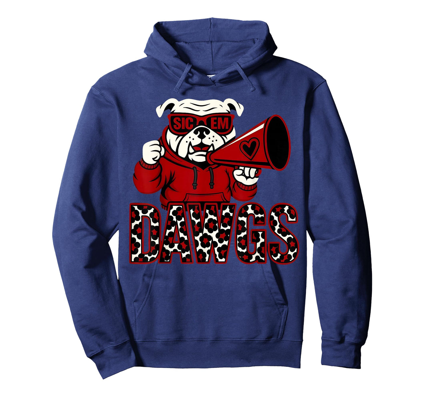 Retro Sic Em Cool Bulldog Name Dawgs Gift for Men Women Kids T-Shirt