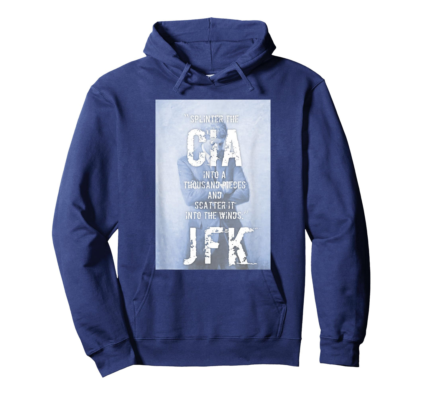 JFK Conspiracy Splinter The CIA Scatter It Into The Wind Tee T-Shirt