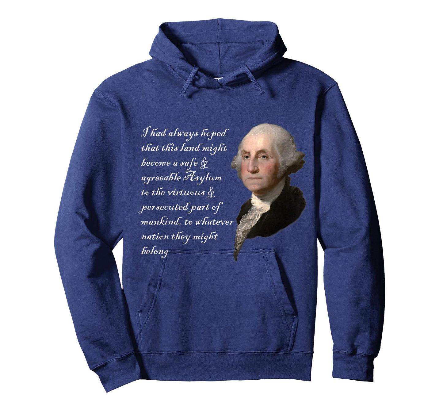 George Washington Quote Safe Agreeable Immigration Immigrant T-Shirt