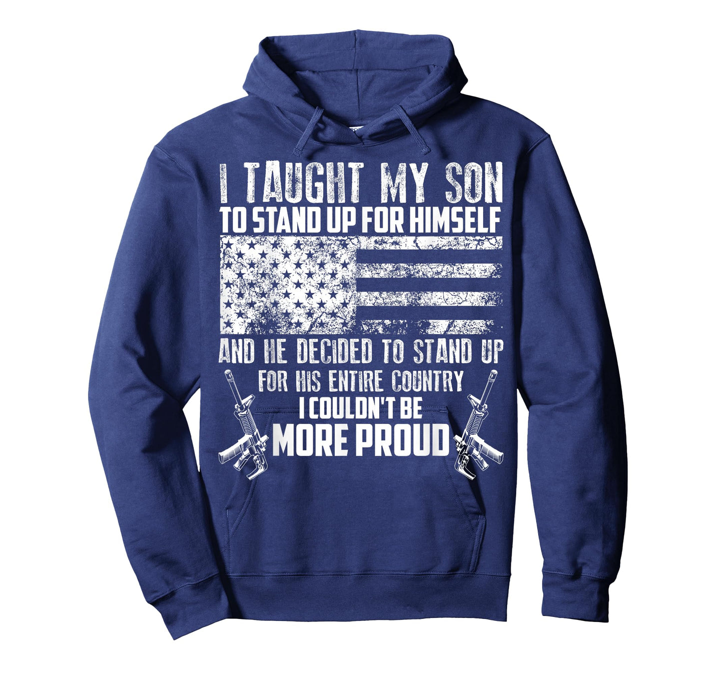 Cool I Taught My Son To Stand | Funny US Army Parents Gift T-Shirt