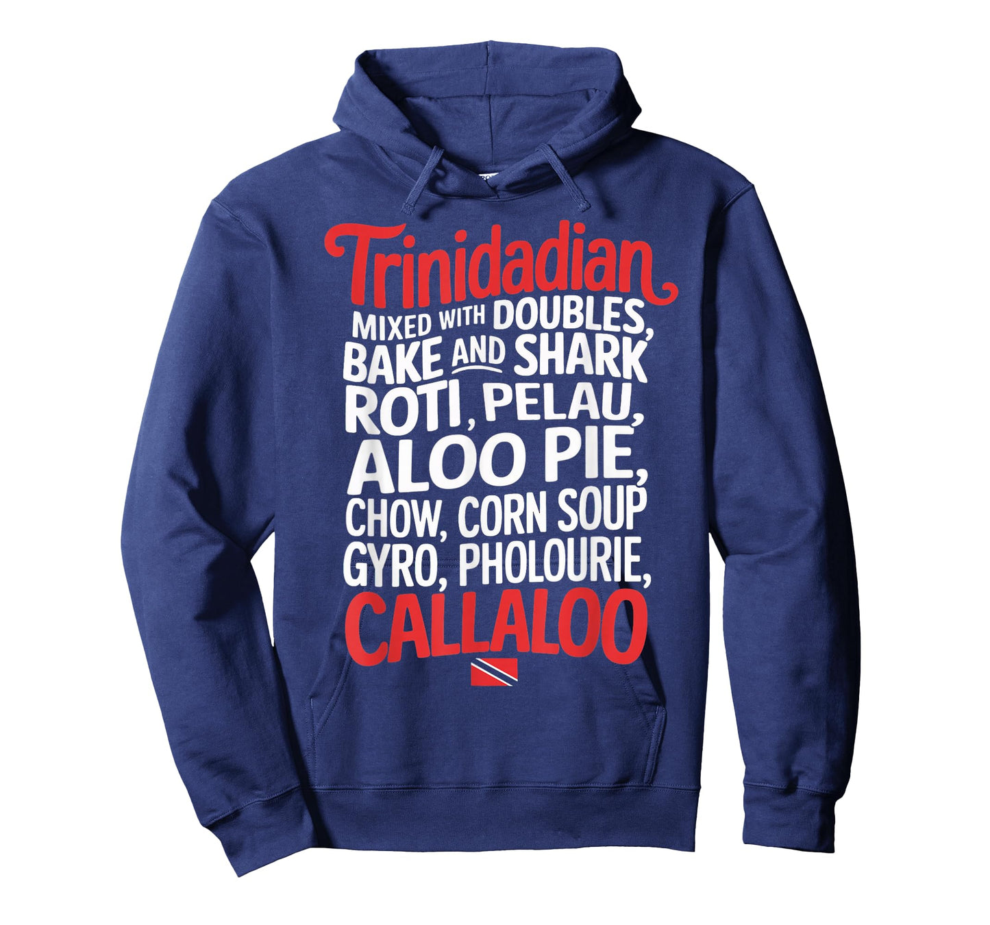 Bake Roti Pelau Trinidad And Tobago Flag Trinidadian T-Shirt