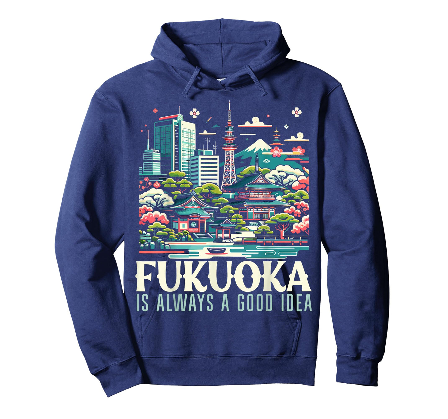 Fukuoka Japan Country Travel Vacation Japanese T-Shirt
