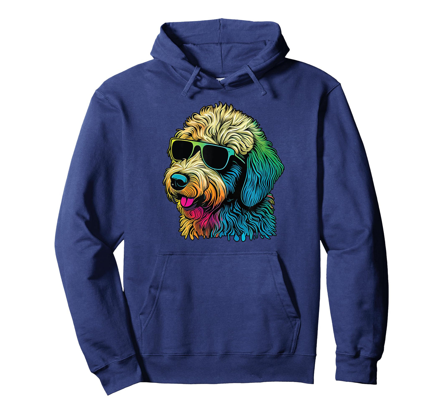 Dad Mom Cool Dog Sunglasses - Goldendoodle Men Women T-Shirt