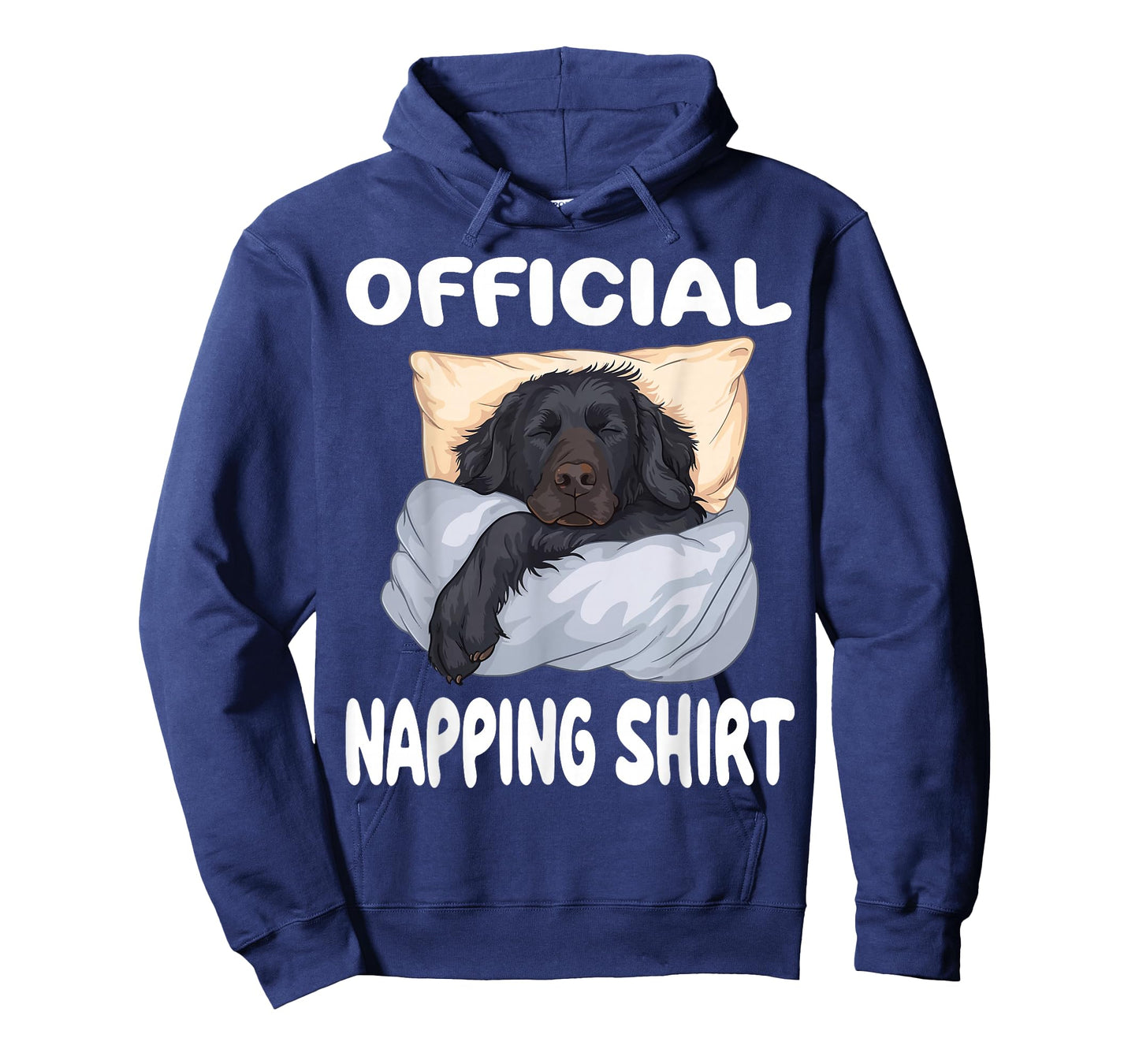 Flat Coated Retriever Dog Official Napping shirt Pajamas T-Shirt