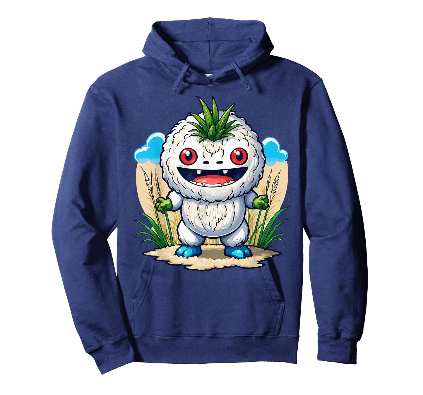 Japanese Food Anime Kawaii Rice Monster T-Shirt
