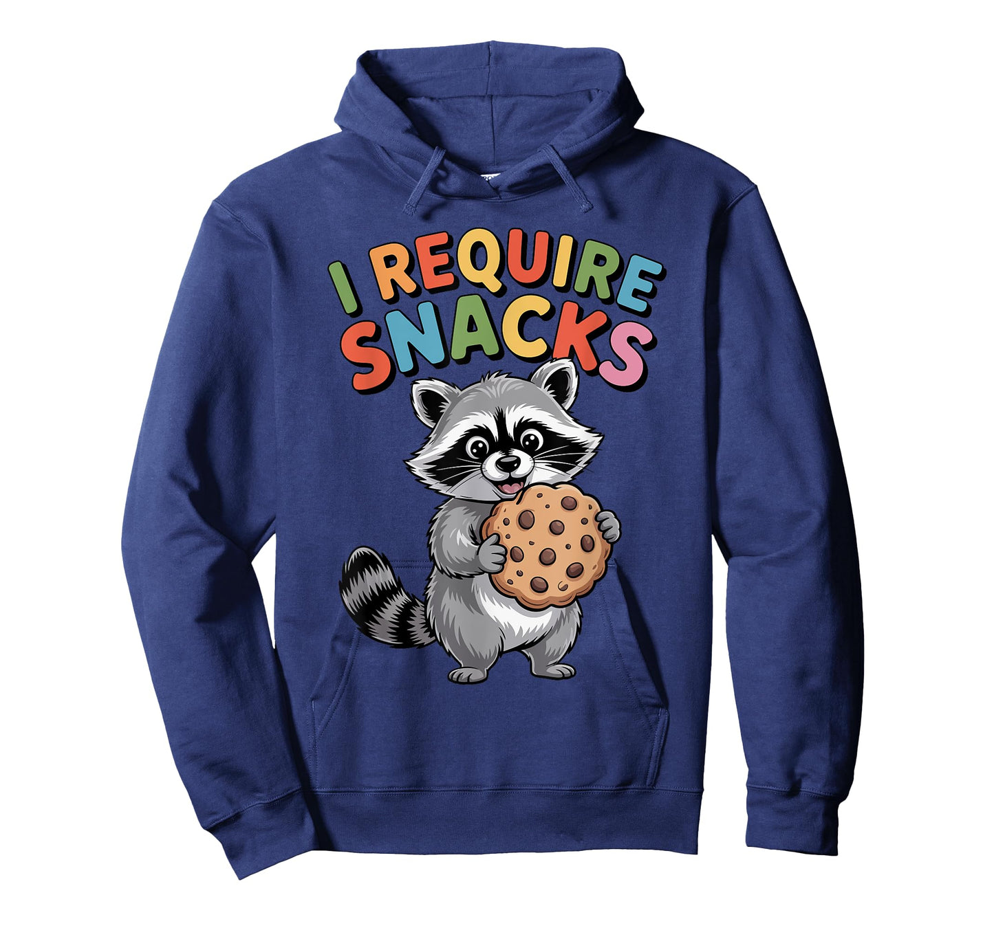 I Require Snacks Raccoon Shirt Funny Christmas Men Women T-Shirt