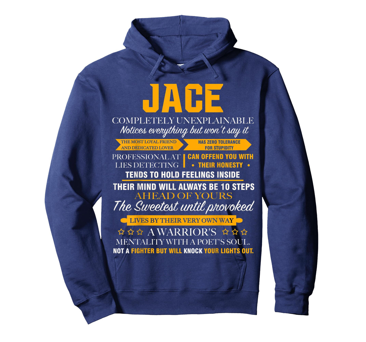 Jace completely unexplainable name shirt Front Print 1kana
