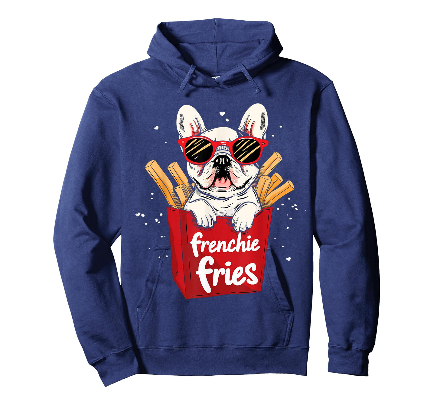 Frenchie Fries French Bulldog Funny Dog Lover Women T-Shirt