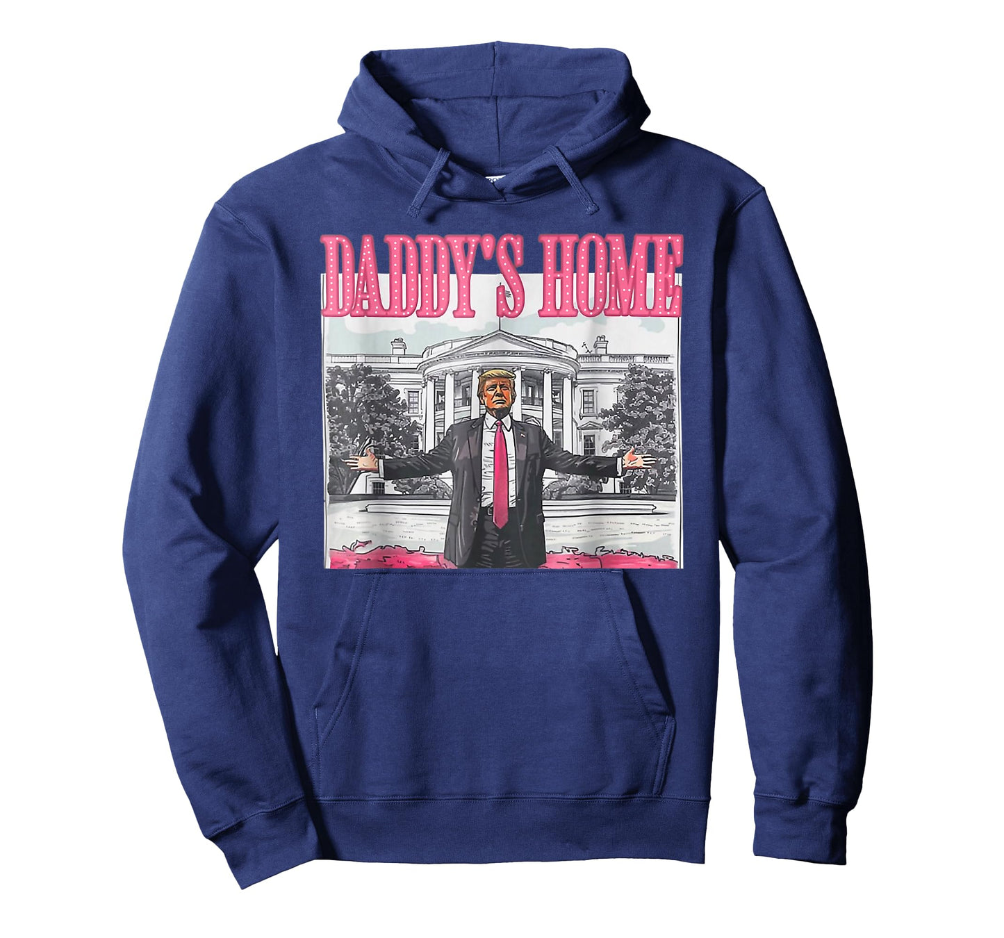 Trump 2024 Take America Back Daddy's Home Trump Pink 2024 T-Shirt
